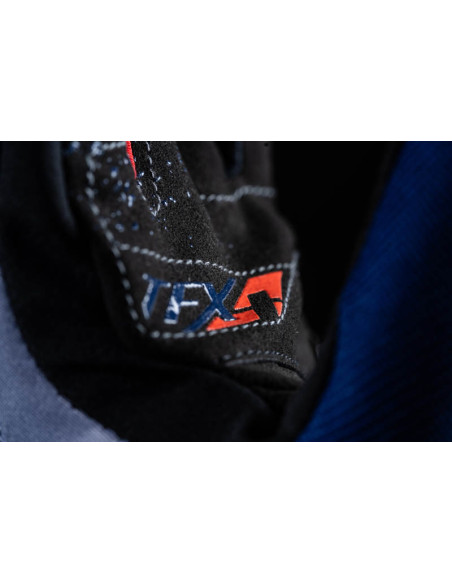 Gants moto Adventure Five TFX4 - Bleu Rouge