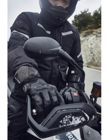 Gants moto Hiver Five WFX Skin Evo GTX - Noir