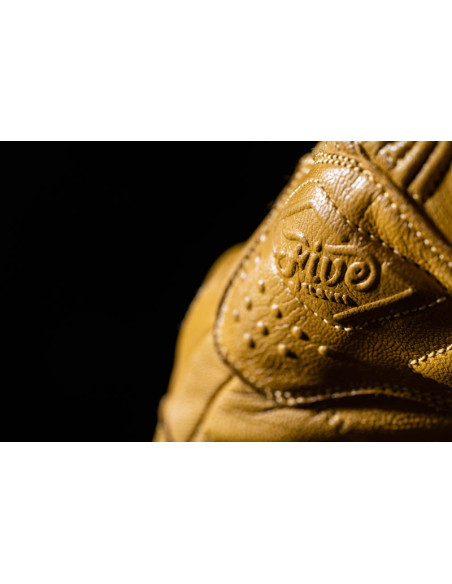 Gants moto Custom Five Kansas - Or