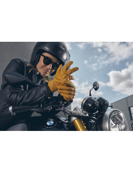 Gants moto femme Five Mustang Evo - Camel