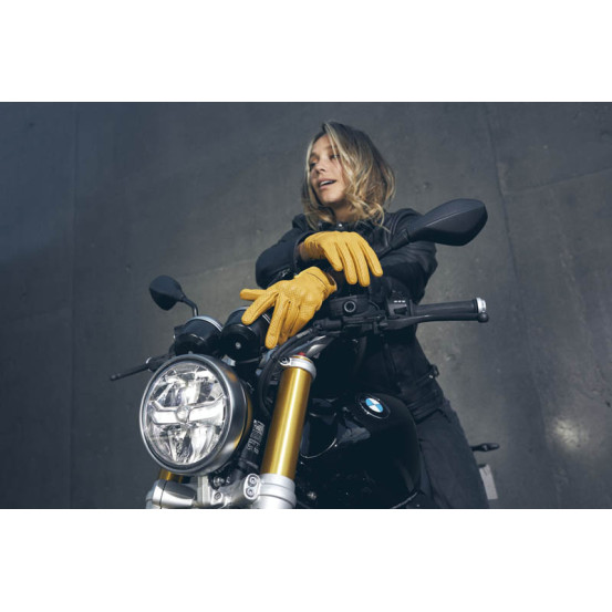 Gants moto femme Five Mustang Evo - Camel