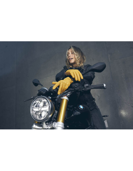 Gants moto femme Five Mustang Evo - Camel