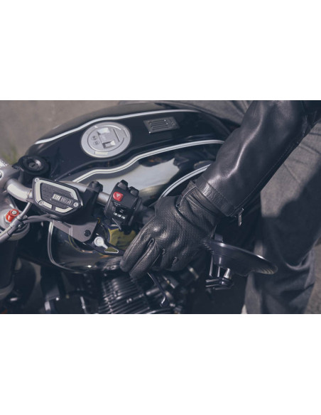 Gants moto femme Five Mustang Evo - Noir