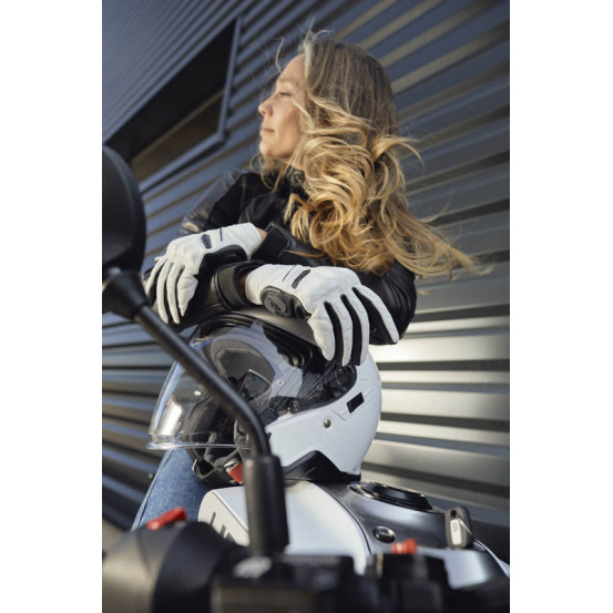 Gants moto femme Five Sport City Evo - Blanc