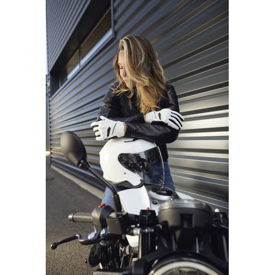 Gants moto femme Five Sport City Evo - Blanc