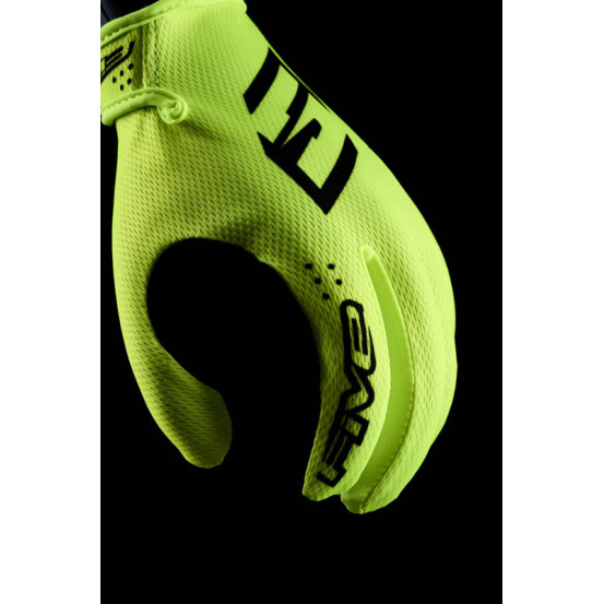 Gants Cross Five MXF4 Mono - Jaune Fluo