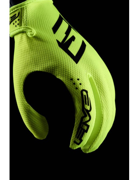 Gants Cross Five MXF4 Mono - Jaune Fluo