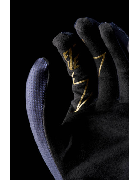 Gants Cross Five MXF4 Noir Or Thunderbolt