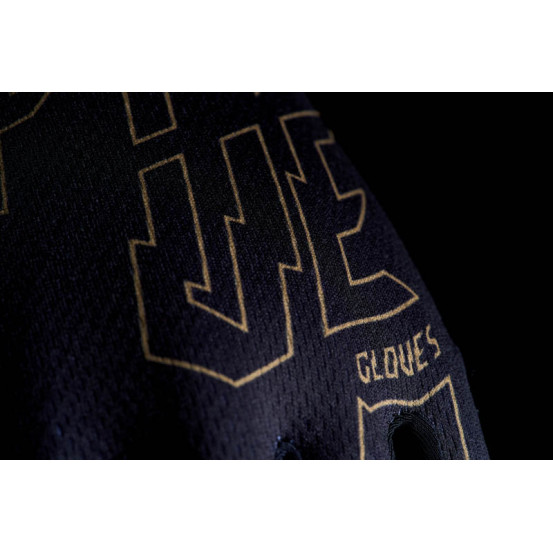 Gants Cross Five MXF4 Noir Or Thunderbolt