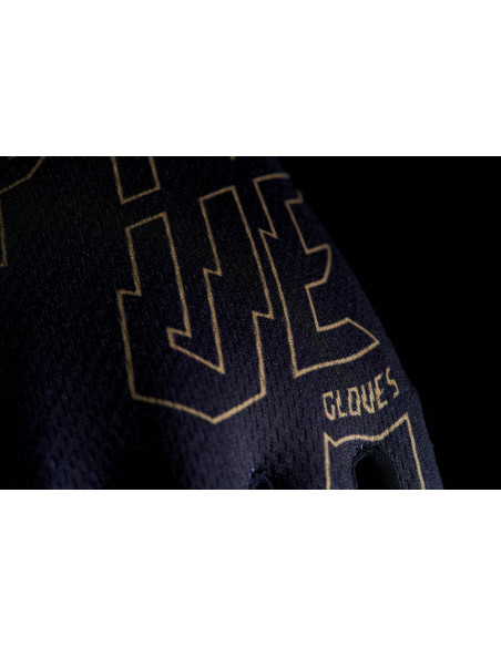 Gants Cross Five MXF4 Noir Or Thunderbolt