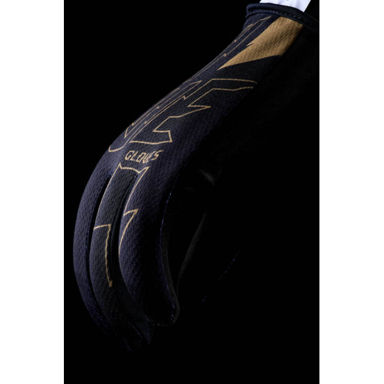 Gants Cross Five MXF4 Noir Or Thunderbolt