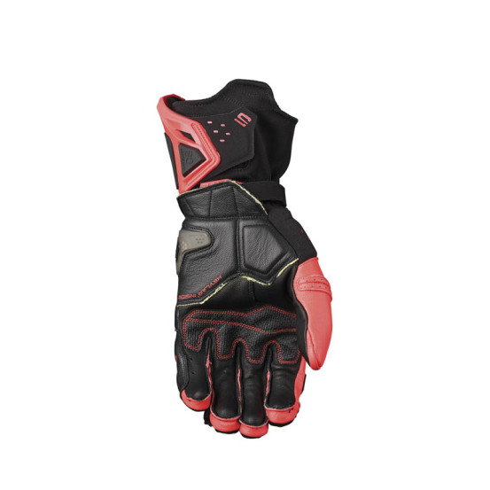 Gants moto Five Racing Performance RFX2 Evo - Noir Rouge Fluo