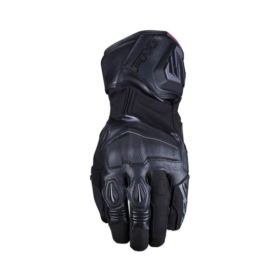 Gants moto Five Racing Waterproof RFX4 Evo WP - Noir Jaune Fluo