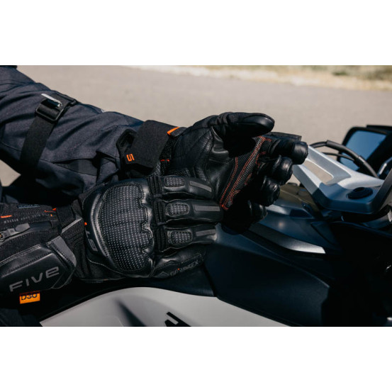 Gants moto Five Touring GT1 Evo GTX - Noir