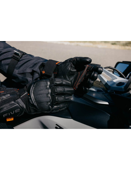 Gants moto Five Touring GT1 Evo GTX - Noir