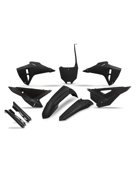 Kit plastiques complet - Noir - UFO Honda 250 / 450 CRF-R 2025-2026