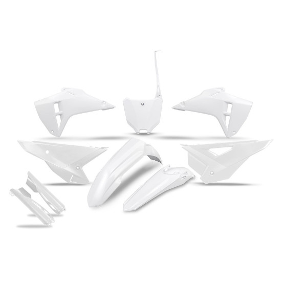 Kit plastiques complet - Blanc - UFO Honda 250 / 450 CRF-R 2025-2026