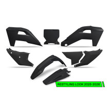 Kit Plastiques - Noir - UFO Husqvarna TC FC 2025-2026