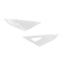 Plaques latérales - Blanc - UFO Honda 250 / 450 CRF-R 2025-2026