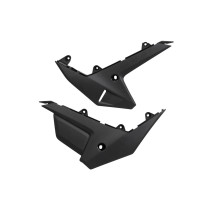 Plaques latérales inferieure - Noir - UFO Honda 250 / 450 CRF-R 2025-2026