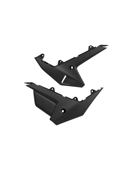 Plaques latérales inferieure - Noir - UFO Honda 250 / 450 CRF-R 2025-2026