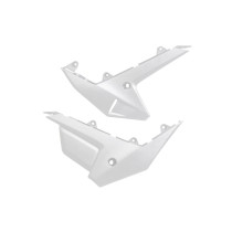 Plaques latérales inferieure - Blanc - UFO Honda 250 / 450 CRF-R 2025-2026