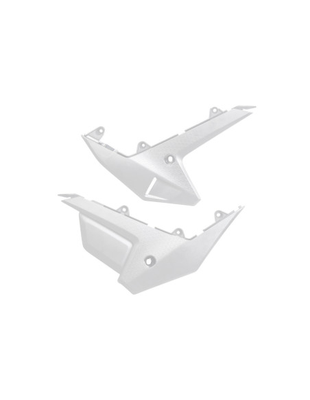 Plaques latérales inferieure - Blanc - UFO Honda 250 / 450 CRF-R 2025-2026