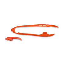 Kit guide chaîne + patin - Orange - UFO KTM SX SX-F 2025-2026