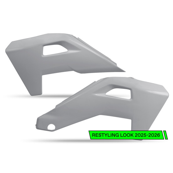 Ouies de radiateur - Gris - UFO Husqvarna TC FC 2025-2026