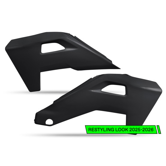 Ouies de radiateur - Noir - UFO Husqvarna TC FC 2025-2026