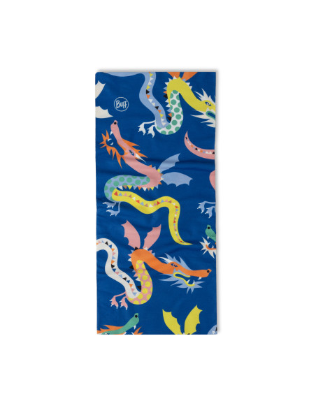 Tour de cou BUFF Enfant Original EcoStretch - Lutky Bleu Cobalt