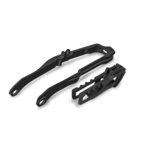 Kit guide chaîne + patin - Noir - UFO Honda 250 / 450 CRF-R 2025-2026