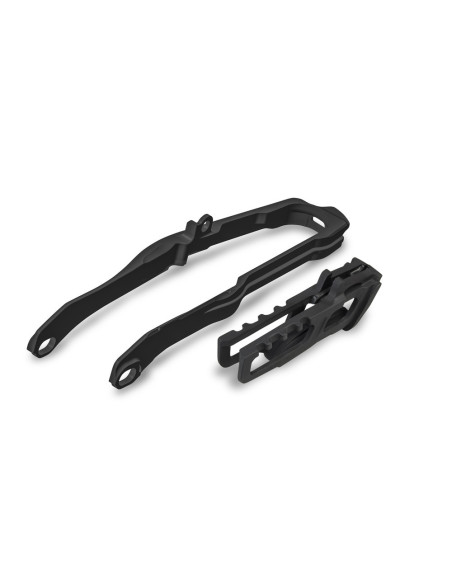 Kit guide chaîne + patin - Noir - UFO Honda 250 / 450 CRF-R 2025-2026