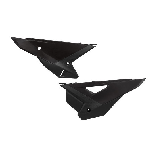 Plaques latérales - Noir - UFO Honda 250 / 450 CRF-R 2025-2026