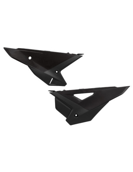Plaques latérales - Noir - UFO Honda 250 / 450 CRF-R 2025-2026