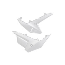 Plaques latérales - Blanc - UFO Honda 250 / 450 CRF-R 2025-2026