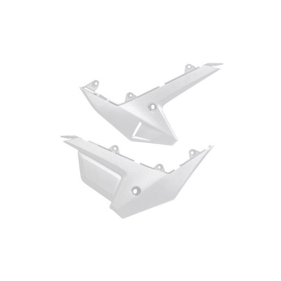 Plaques latérales - Blanc - UFO Honda 250 / 450 CRF-R 2025-2026