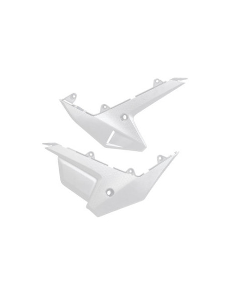 Plaques latérales - Blanc - UFO Honda 250 / 450 CRF-R 2025-2026