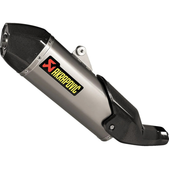 Silencieux titane carbone AKRAPOVIC Ducati 950 Desert X 2022-2024