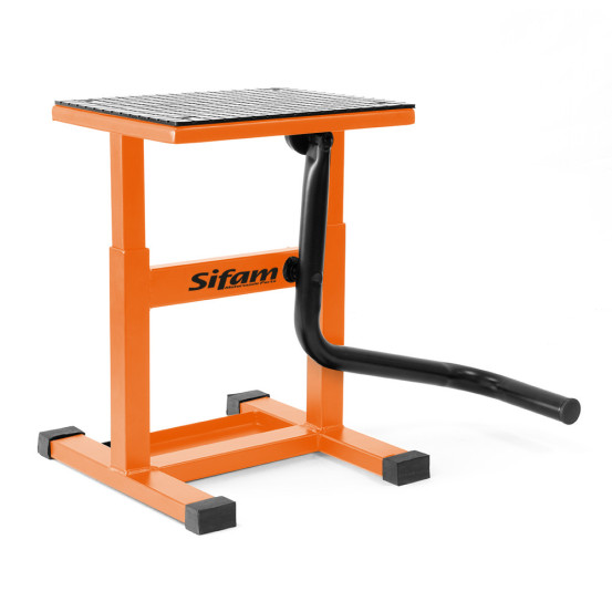 Lève motocross enduro acier Orange