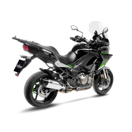 Silencieux LEOVINCE SBK LV-14R inox - carbone - KAWASAKI 1000 VERSYS 2019 - 2024