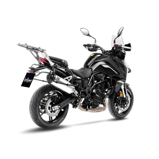 Silencieux LEOVINCE SBK LV-14 inox - carbone - BENELLI 700 TRK 702 / 702X 2023 - 2024