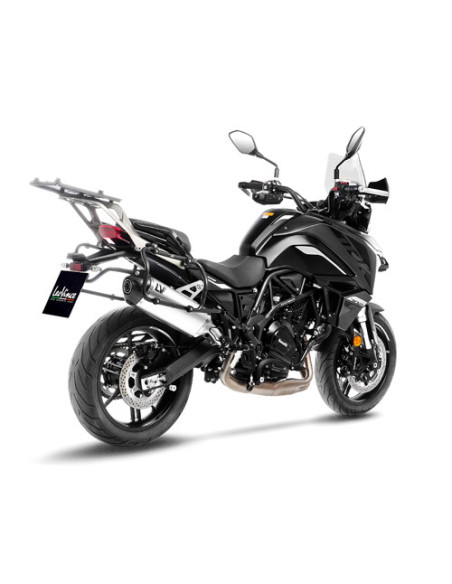 Silencieux LEOVINCE SBK LV-14 inox - carbone - BENELLI 700 TRK 702 / 702X 2023 - 2024
