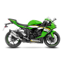 Silencieux LEOVINCE SBK LV-14R inox - carbone - KAWASAKI 636 ZX-6R NINJA 2019 - 2020 + 2024 - 2025