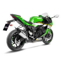 Silencieux LEOVINCE SBK LV-14R inox - carbone - KAWASAKI 636 ZX-6R NINJA 2019 - 2020 + 2024 - 2025 2