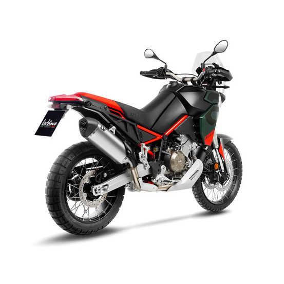 Silencieux LEOVINCE SBK LV-14 inox - carbone - APRILIA 660 TUAREG 2022 - 2025