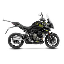 Silencieux LEOVINCE SBK LV-14 inox - carbone - TRIUMPH 800 TIGER SPORT 2024 - 2025