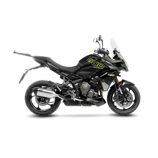 Silencieux LEOVINCE SBK LV-14 inox - carbone - TRIUMPH 800 TIGER SPORT 2024 - 2025