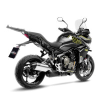 Silencieux LEOVINCE SBK LV-14 inox - carbone - TRIUMPH 800 TIGER SPORT 2024 - 2025 2