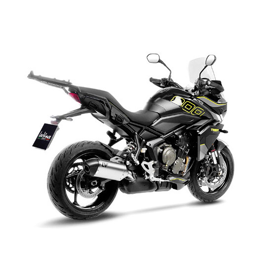 Silencieux LEOVINCE SBK LV-14 inox - carbone - TRIUMPH 800 TIGER SPORT 2024 - 2025